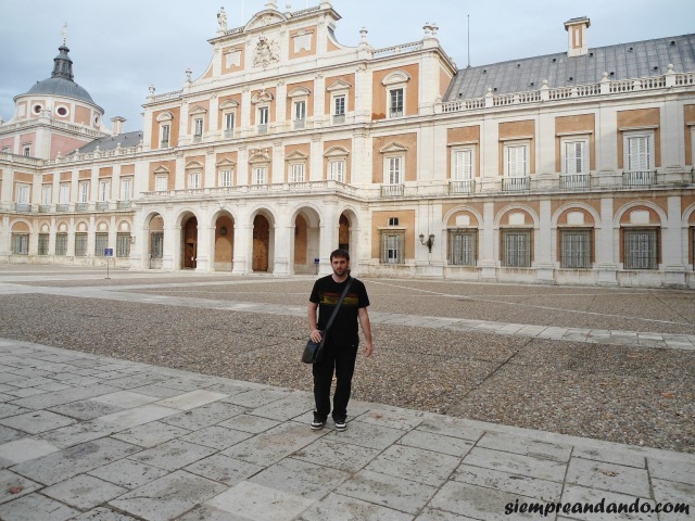 En el Palacio Real, Aranjuez